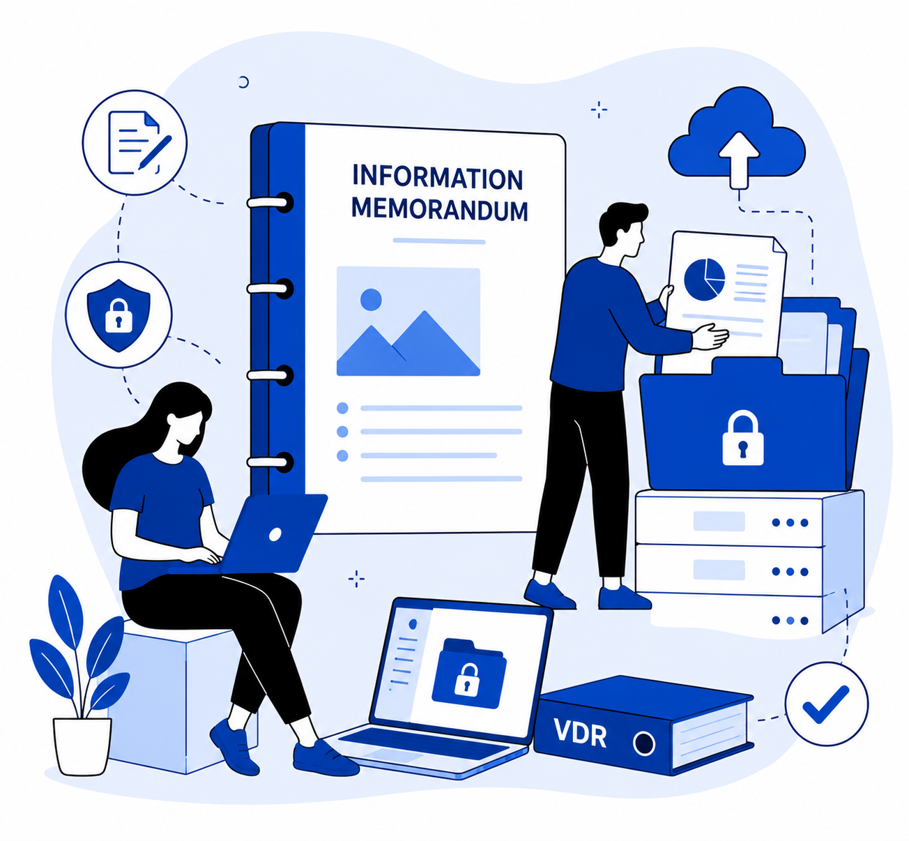 IPO readiness and fundraising support illustration